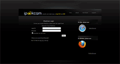 Desktop Screenshot of ipeekcam.com